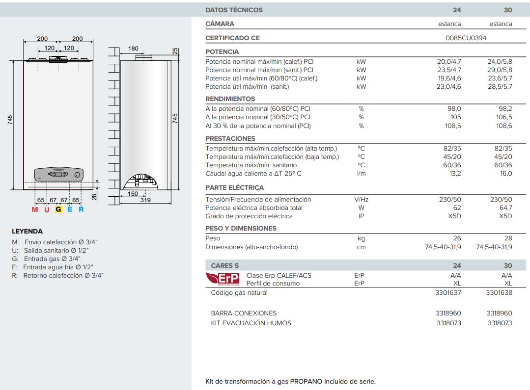 Ariston Cares S 30